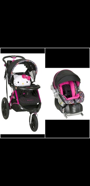 hello kitty jogging stroller